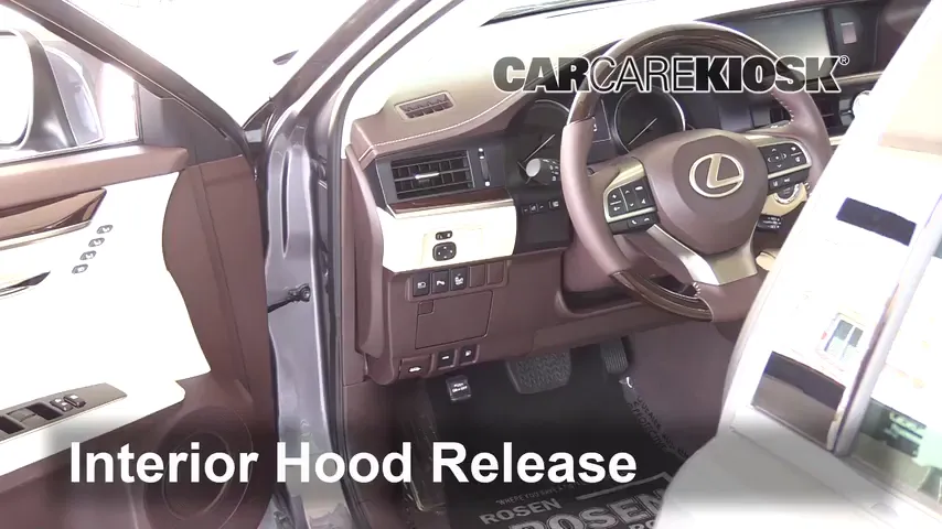 2017 Lexus ES350 3.5L V6 Hood